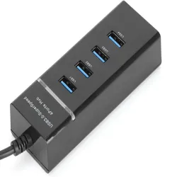 Hub usb 3.0 rozgałęźnik portów z 1 na 4 porty rozdzielacz przejściówka-5907451352083