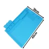 Mata silikonowa 30x45 cm serwisowa lutowania organizer duża podkładka-5907451351314