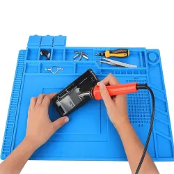 Mata silikonowa 30x45 cm serwisowa lutowania organizer duża podkładka-5907451351314