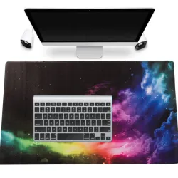 Podkładka pod mysz 80x30 cm gamingowa na biurko XXL kosmiczne obłoki-5907451341834