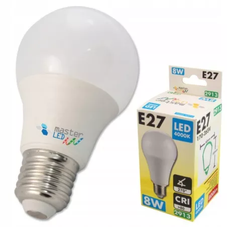 Żarówka diodowa E27 8W led barwa biała ciepła 2700K vita 800lm-5908263382305