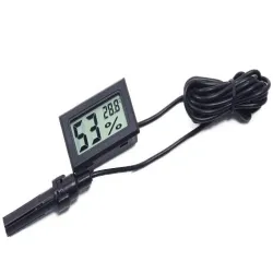 Termometr panelowy elektroniczny lcd z pomiarem temperatury i wilgoci-5907451301210