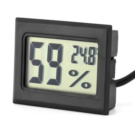 Termometr panelowy elektroniczny lcd z pomiarem temperatury i wilgoci-5907451301210
