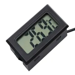 Termometr elektroniczny panelowy -50° C do 110° C do zabudowy z sondą-5907451301203