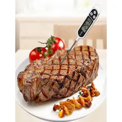 Termometr kuchenny z sonda do grilla mięsa wody szpilkowy sonda 14 cm-5907451345078