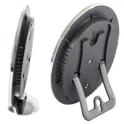 Termometr higrometr pokojowy analogowy duży biały 13 cm średnicy-5907451345238
