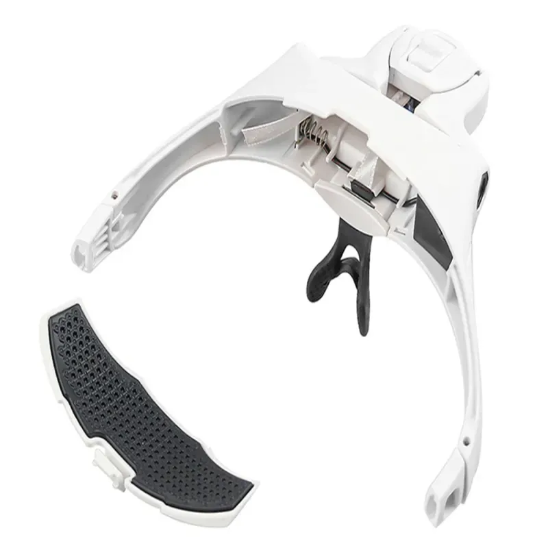 Lupa okulary precyzyjne nagłowna serwis z podświetleniem 4 led 3,5x-5907451345245