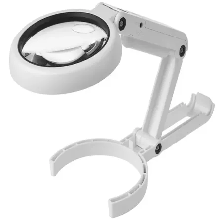 Lupa jubilerska biurkowa 5x 11x 8 led składana usb z podświetleniem-5907451344590