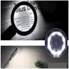 Lupa jubilerska biurkowa 5x 11x 8 led składana usb z podświetleniem-5907451344590