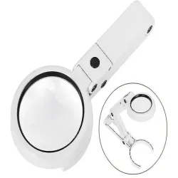 Lupa jubilerska biurkowa 5x 11x 8 led składana usb z podświetleniem-5907451344590