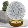 Lampa stołowa LED kryształowa metalowa złota dotykowa 3-barwy CCT USB-6921580382154