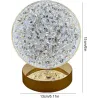 Lampa stołowa LED kryształowa metalowa złota dotykowa 3-barwy CCT USB-6921580382154