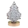 Lampa stołowa LED kryształowa złota choinka dotykowa 3-barwy CCT USB-6921580382123