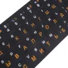 Naklejki qwerty cyrlica nalepki na klawiaturę laptopa pc 11x13mm-5907451375068