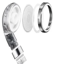 Słuchawka prysznicowa 1/2" oszczędna z filtrem kamiennym turmalin-5907451343425