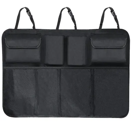 Organizer samochodowy na oparcie fotela bagażnika z kieszeniami-5907451376270