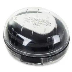 Lupa 40x kieszonkowa składana metalowa podświetleniem 2 led uv-5907451303719