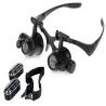 Lupa okulary 25x zegarmistrzowska profesjonalne z podświetleniem led-5907451303191
