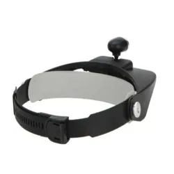 Lupa nagłowna okulary precyzyjne do 3.5x daszek z podświetleniem-5907451302873
