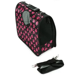 Torba M 38x24x16cm czarna transportowa transporter dla psa kota duża-5907451313831
