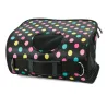 Torba L 45x26x20cm czarna w groszki transporter dla psa kota duża-5907451320570