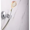 Uchwyt do słuchawki prysznicowej obrotowa głowica mocna przyssawka-5907451353547