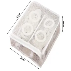 Worek siatka woreczek do prania butów obuwia z suwakiem na bieliznę-5907451352304