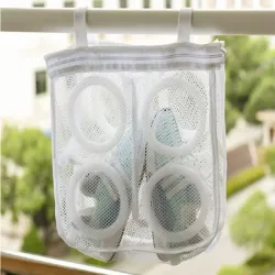 Worek siatka woreczek do prania butów obuwia z suwakiem na bieliznę-5907451352304