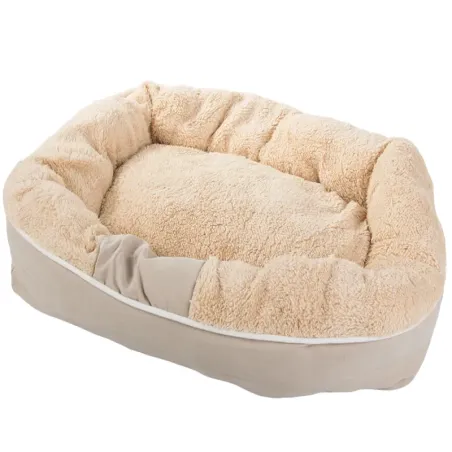 Pluszowe legowisko kojec dla psa miękkie poduszka kanapa posłanie puszyste-5907451370087