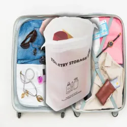 Kosmetyczka torba podróżna na przybory toaletowe organizer do samolotu-5907451369029