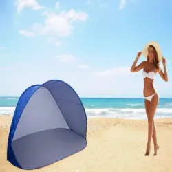 Duży namiot plażowy samorozkładający uv parawan ogrodowy pokrowiec-5907451358351