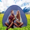 Duży namiot plażowy samorozkładający uv parawan ogrodowy pokrowiec-5907451358351