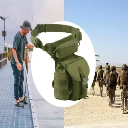 Torba saszetka biodrowa na nogę wojskowa taktyczna pojemna militarna-5907451360651
