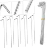 Szpilki do namiotu mocujące śledzie kotwy stal 24cm 10szt hak haczyk kołki-5907451359051