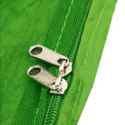 Hamak kokon 250x140cm ogrodowy dwuosobowy turystyczny z moskitierą-5907451352779