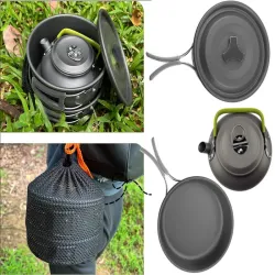 Zestaw garnków 18in1 turystycznych naczynia czajnik patelnia garnek-5907451352373