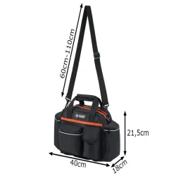 Torba rowerowa sakwa na rower bagażnik duża kufer pojemna uniwersalna-5907451362099