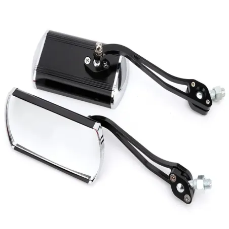2xLusterka motocyklowe aluminiowe mocowanie m10 z przejściówką do m8-5907451361641