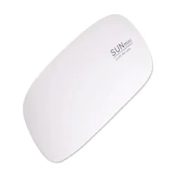 Mini lampa uv przenośna 6 diod led do paznokci hybrydy żeli mostek 6w-5907451317181