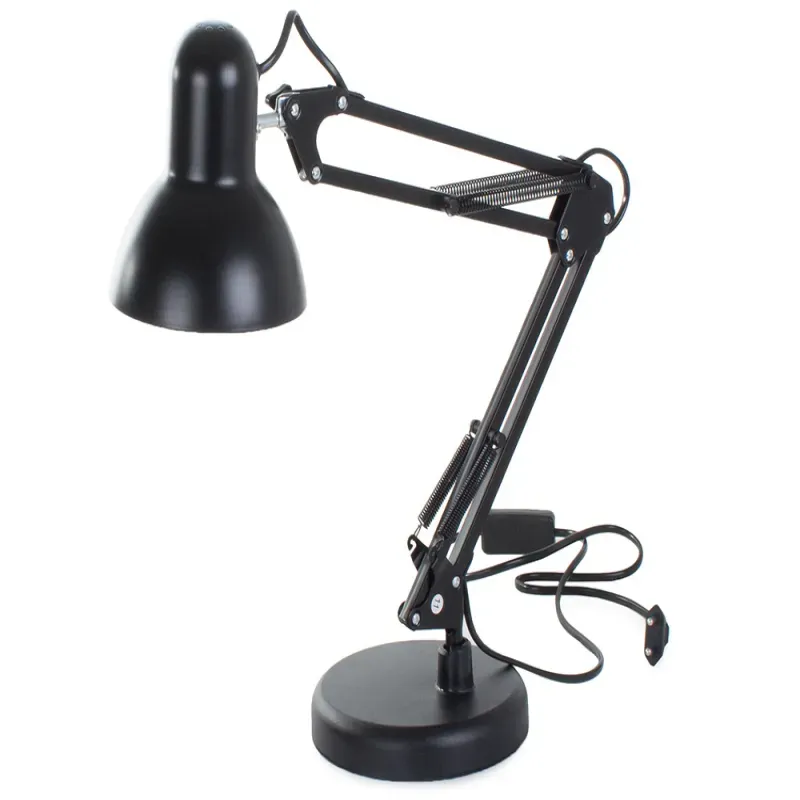 Lampka biurkowa szkolna typu żuraw regulowana nocna kreślarska-5907451323120