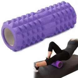 Roller do masażu pleców nóg wałek crossfit masażer joga fit z wypustkami-5907451321850