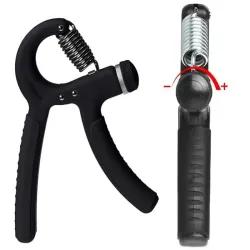 Ściskacz do ćwiczeń rąk dłoni gripper rehabilitacji regulacja 5-60 kg-5907451352595