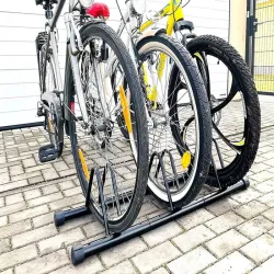 Stojak na 3 rowery barierki parkowanie z możliwością przytwierdzenia-5907451361986
