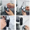 Głośny alarm rowerowy na motor klakson antykradzieżowy zabezpieczenie pilot-5907451361658