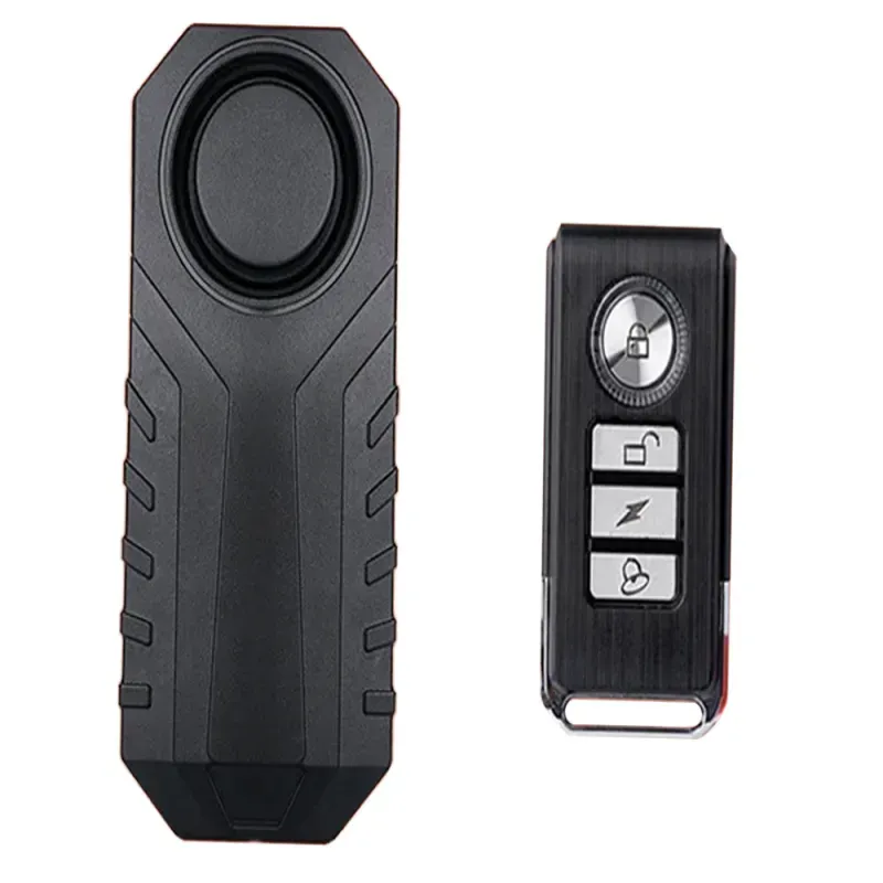 Głośny alarm rowerowy na motor klakson antykradzieżowy zabezpieczenie pilot-5907451361658