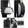 Torba rowerowa 13l sakwa na bagażnik rowerowy z paskiem na ramię-5907451342640