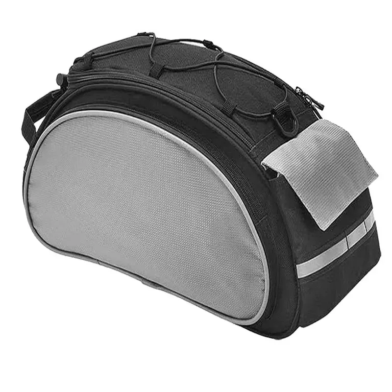 Torba rowerowa 13l sakwa na bagażnik rowerowy z paskiem na ramię-5907451342640