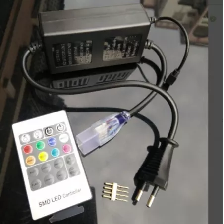 Sterownik Kontroler do taśm LED RGB pilot 230V-