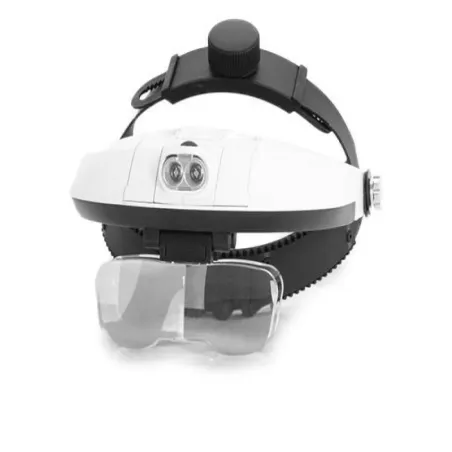 Lupa nagłowna z podświetleniem soczewki na głowę 6x okulary do pracy-5907451303078