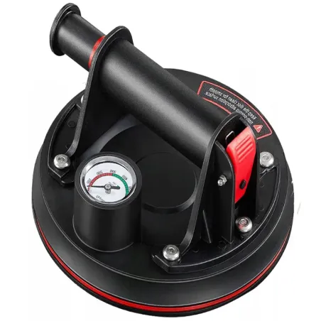 Przyssawka próżniowa uchwyt do płytek glazury szyb z manometrem pompką-5907451376034